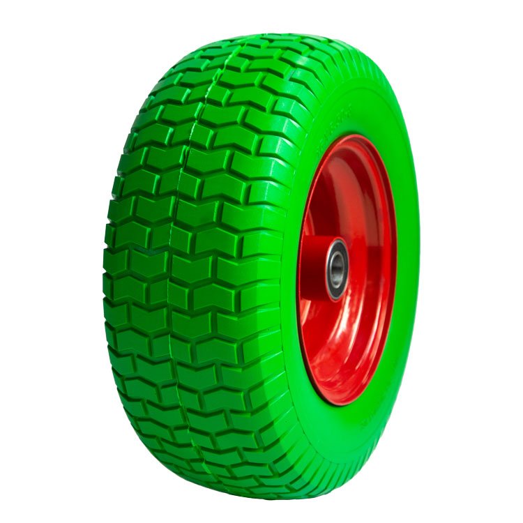 8 10 13 14 15 16 Inch Pu Solid Flat Free Wheelbarrow Wheel Barrow Pu Foam Wheel and Tyre