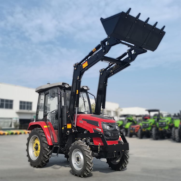 Garden Tractor High Output Mini Tractor With Front End Loader and Backhoe