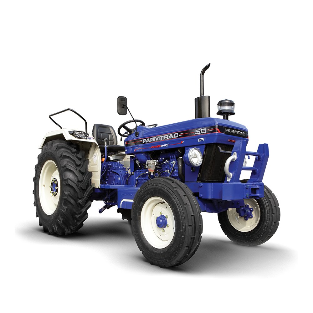 Multi-Functional Powerful Tractor FARMTRAC 50 POWERMAXX Best Price Agricultural Farming Tractor From India
