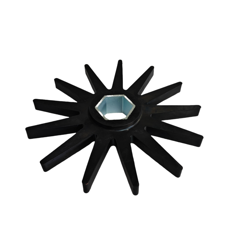 Wear Resistant Agricultural Farm Machinery Planter Gauge Wheel Rubber Parts Corn Harvest Star Wheel