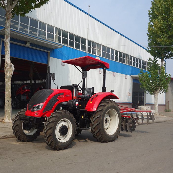 Chalion Big QLN 140 HP New Chinese Tractors Prices Agricultural Tractor Large 140HP Farm Tractor With Disc Harrow for Sale