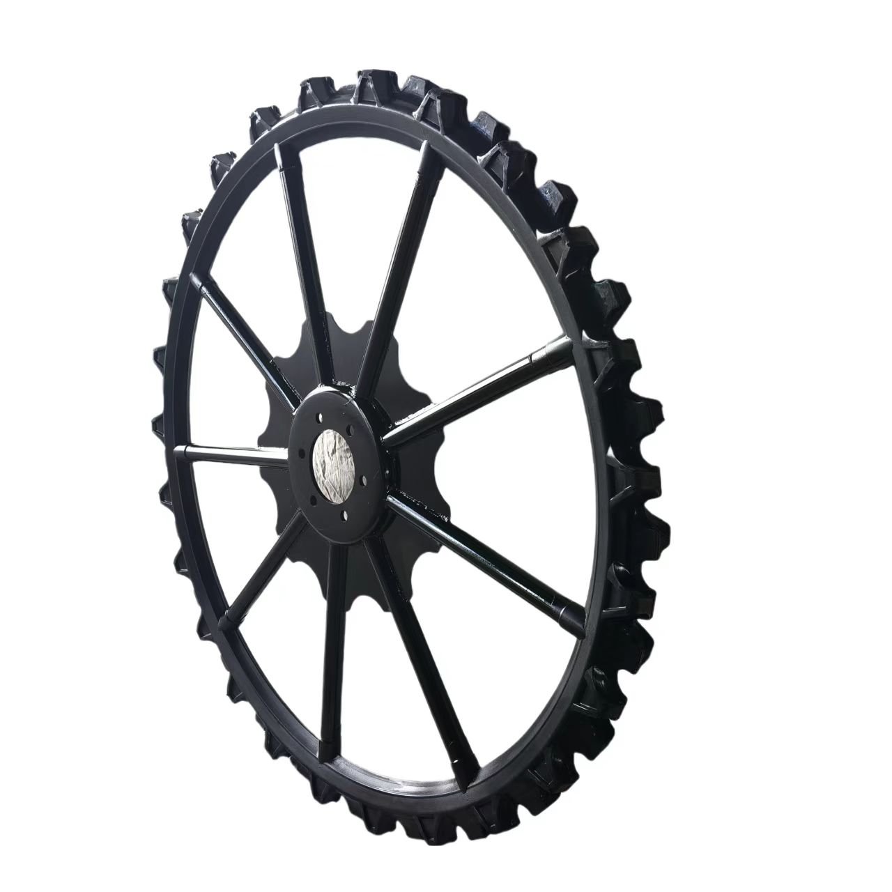 China Manufacturer's 1400*80mm Rubber Solid Walking Wheel Spraying Machine for Paddy Field Agricultural Tractor Tires