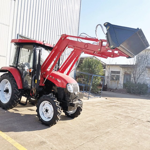 Front End Loader Tractor Powered by Farm Tractor