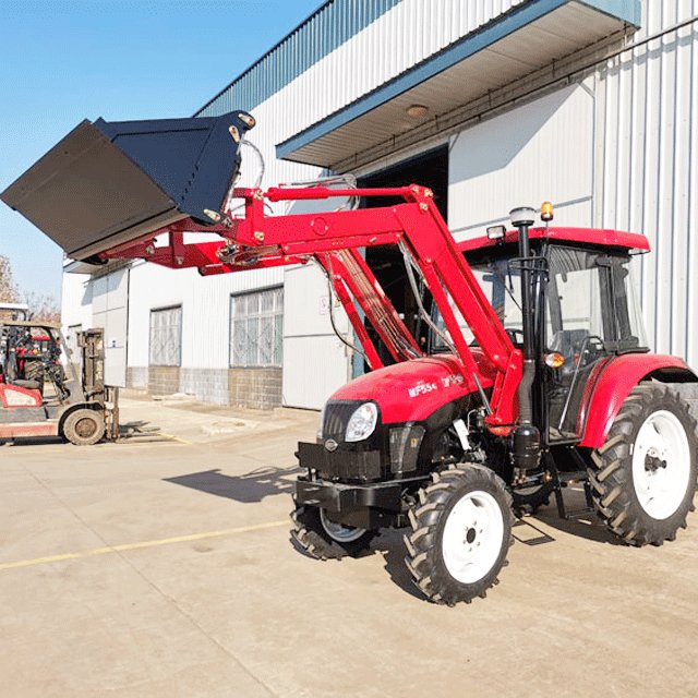 Front End Loader Tractor Powered by Farm Tractor