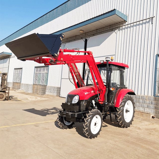 Front End Loader Tractor Powered by Farm Tractor