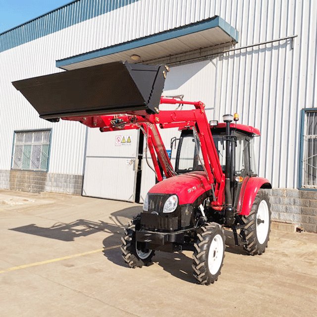 Front End Loader Tractor Powered by Farm Tractor