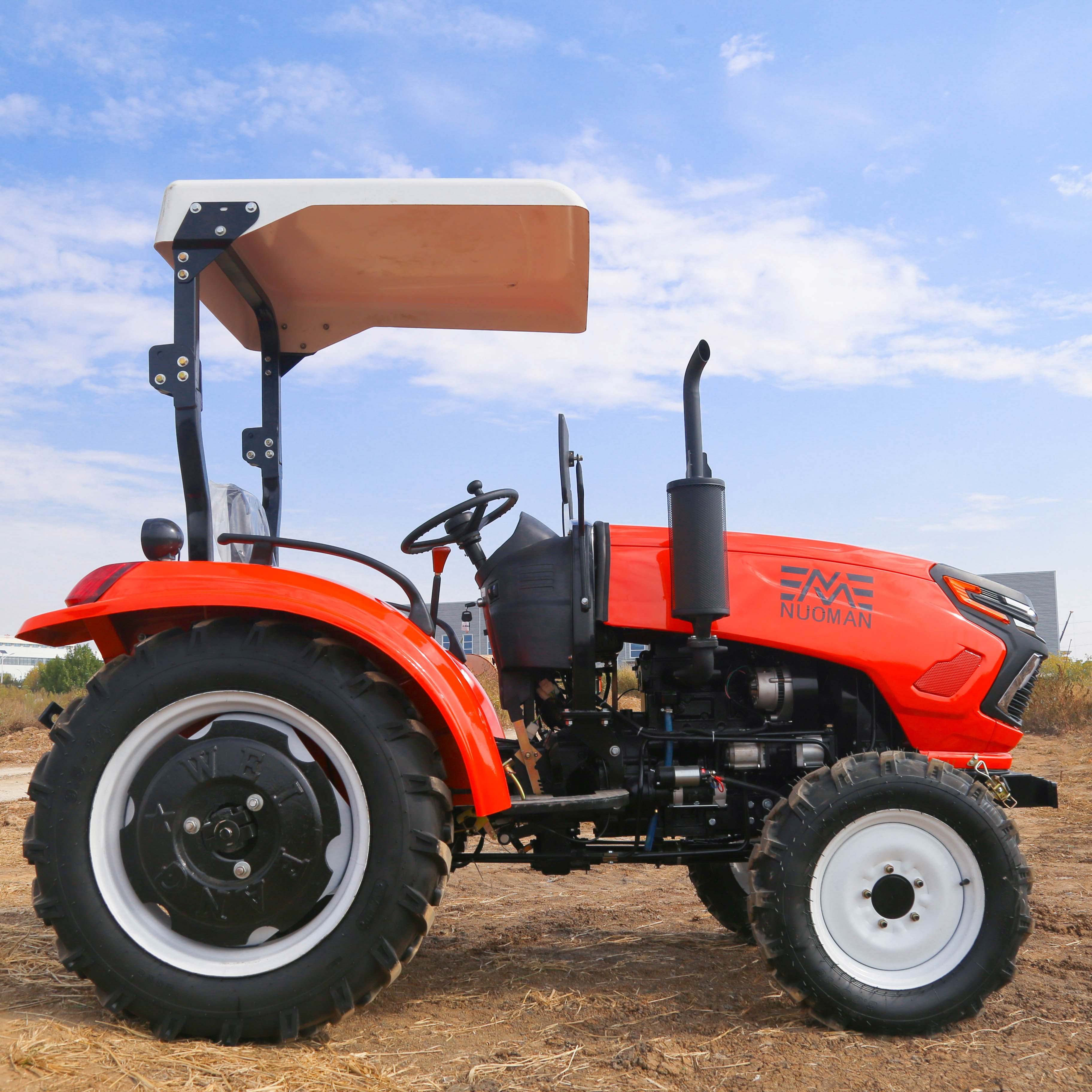 Multifunctional Compact Diesel Walking Tractor with Loader and Backhoe 10-140HP Motor Used for Farming Engine From Japan