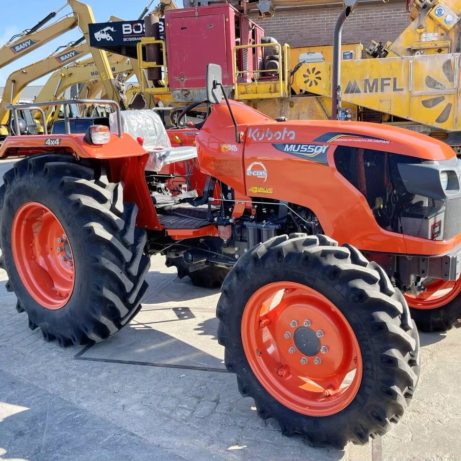 2022 Kubota MU5501 4WD Wheel Tractor Perkins 55hp Engine Massey Motor Long Service Life Used Condition for Farm Industries