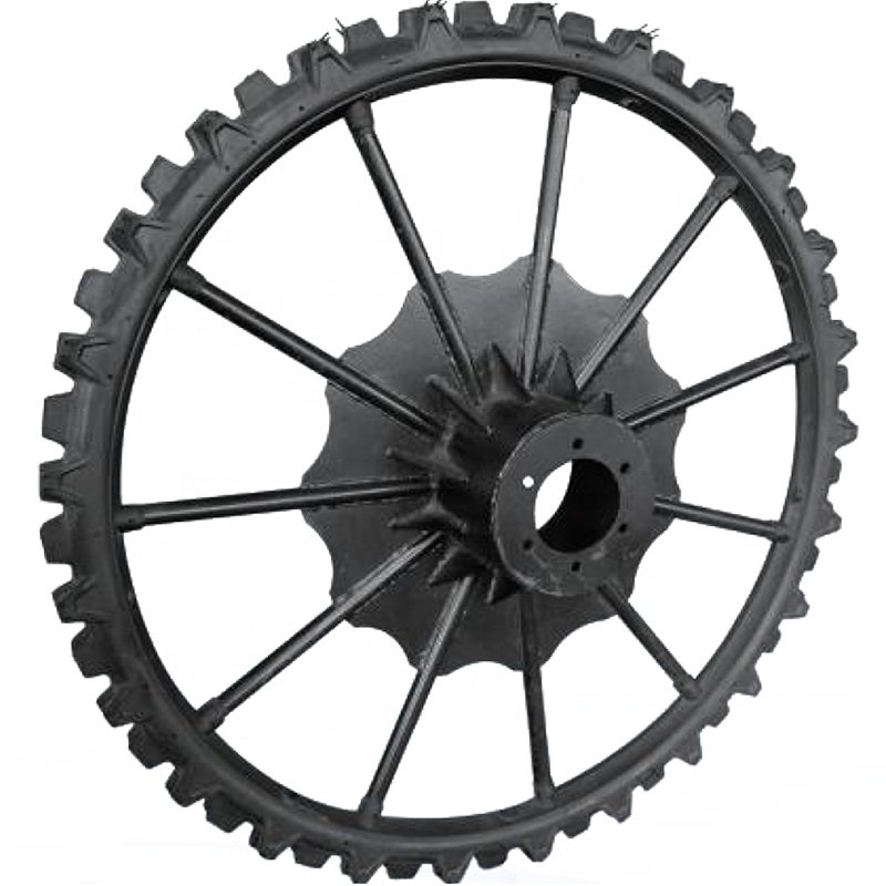 YHS ROCKWAY Rice Transplanter Wheels 1300mm Height Sprayer Tractor Tyres Kubota Solid Rubber Wheels