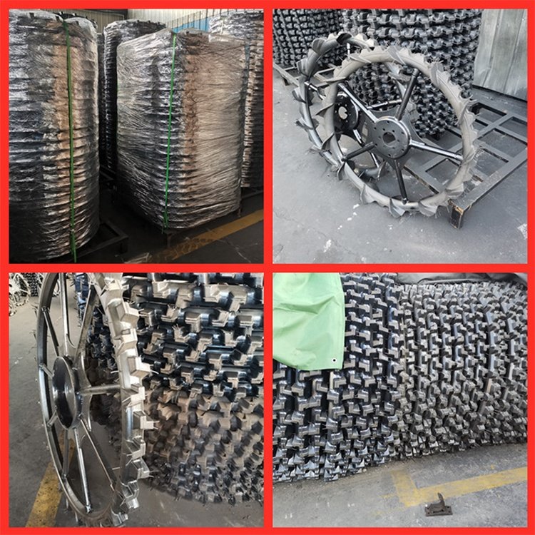 YHS ROCKWAY Rice Transplanter Wheels 1300mm Height Sprayer Tractor Tyres Kubota Solid Rubber Wheels