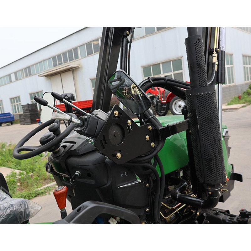 QILU Mini Tractor 25hp 30hp 35hp 40hp With Front End Loader and Backhoe Loader With Radial Tires
