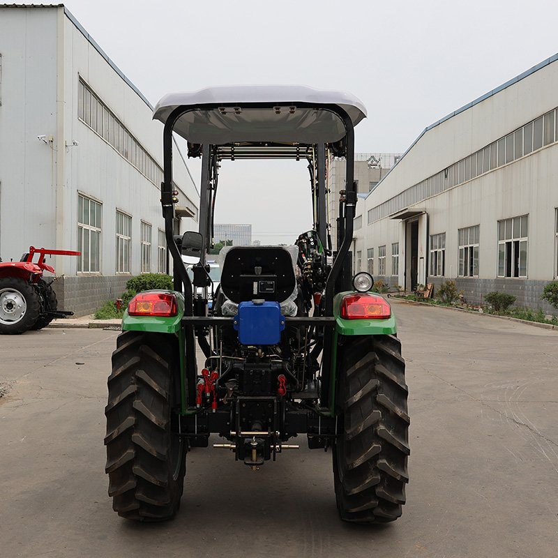 QILU Mini Tractor 25hp 30hp 35hp 40hp With Front End Loader and Backhoe Loader With Radial Tires