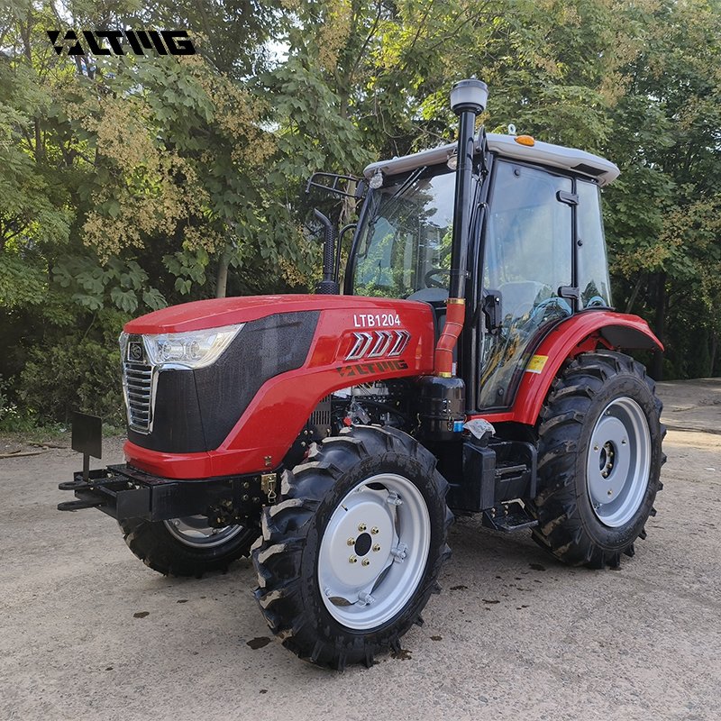 LTMG 4WD Enclosed Cab Tractor 100HP 120HP 140HP for Farming with Wheel Design