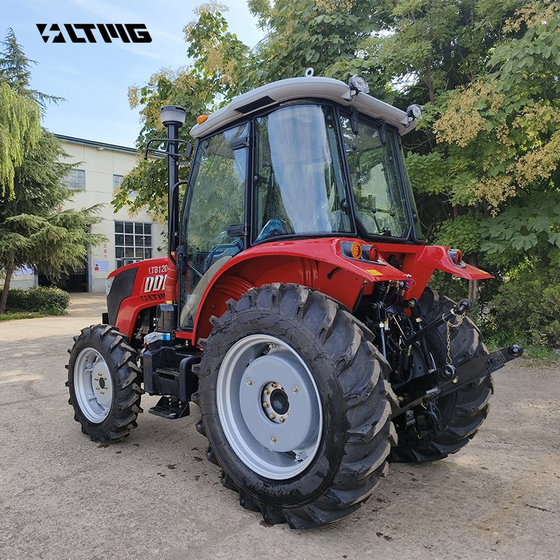 LTMG 4WD Enclosed Cab Tractor 100HP 120HP 140HP for Farming with Wheel Design