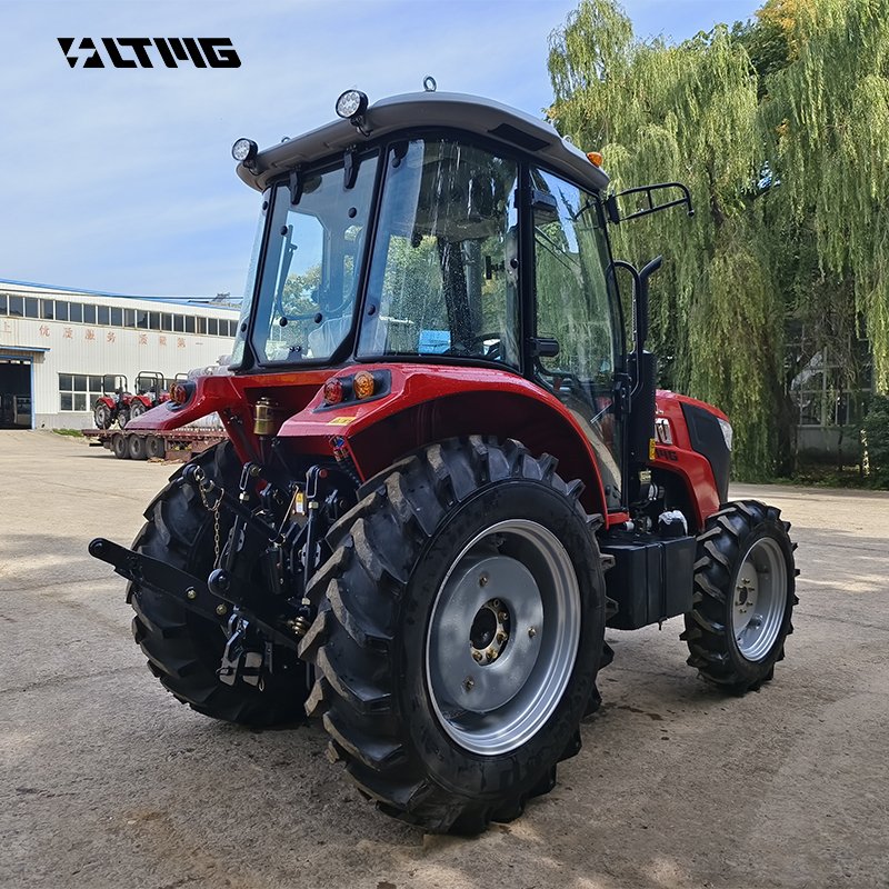 LTMG 4WD Enclosed Cab Tractor 100HP 120HP 140HP for Farming with Wheel Design