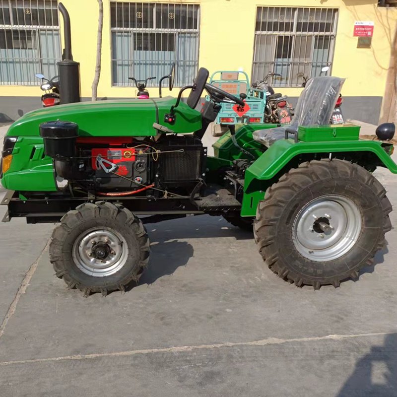 20hp Tractors Mini 4x4 4wd Belt Transmission with Front Reaper