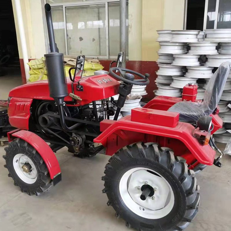 20hp Tractors Mini 4x4 4wd Belt Transmission with Front Reaper