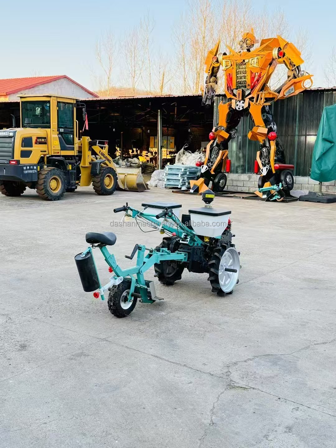 Original Factory Third Shop Agricultural Machinery Equipment Mini Power Farm Rotary Tiller Cultivator Rotavator Walking Tractor