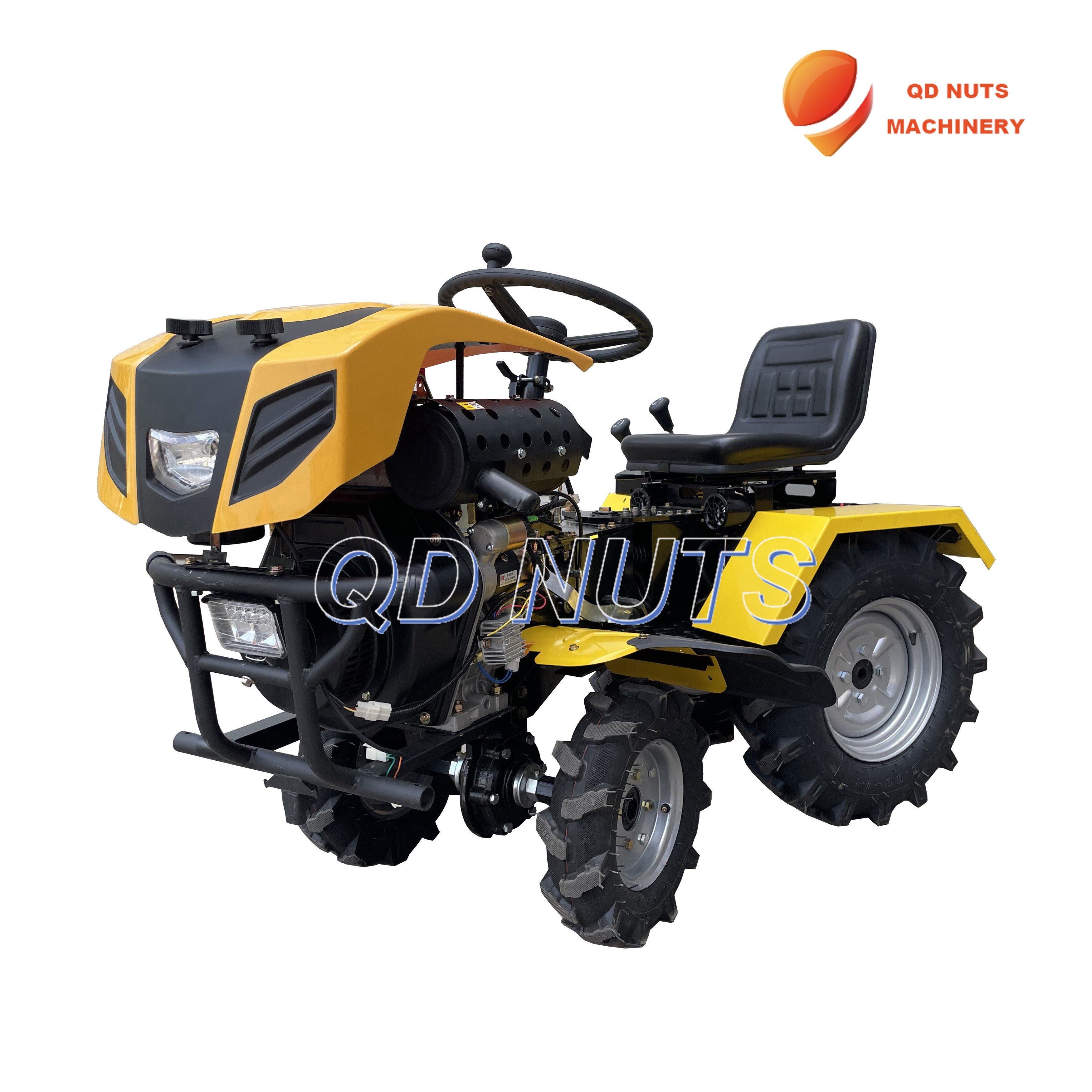 New Trend Popular Four Wheels Diesel Power Multipurpose Small Mini Garden Tractor for Sale CE 4*4