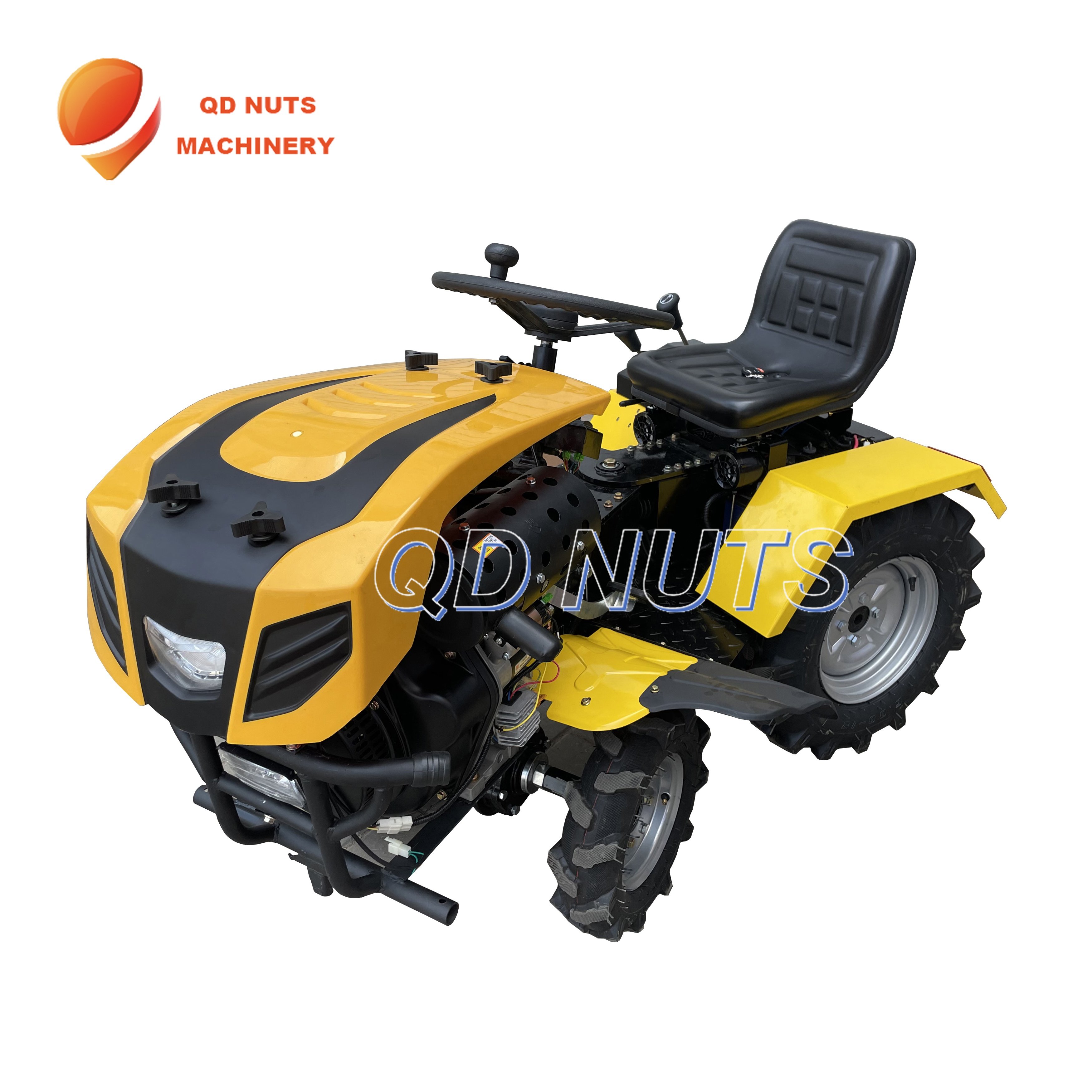 New Trend Popular Four Wheels Diesel Power Multipurpose Small Mini Garden Tractor for Sale CE 4*4