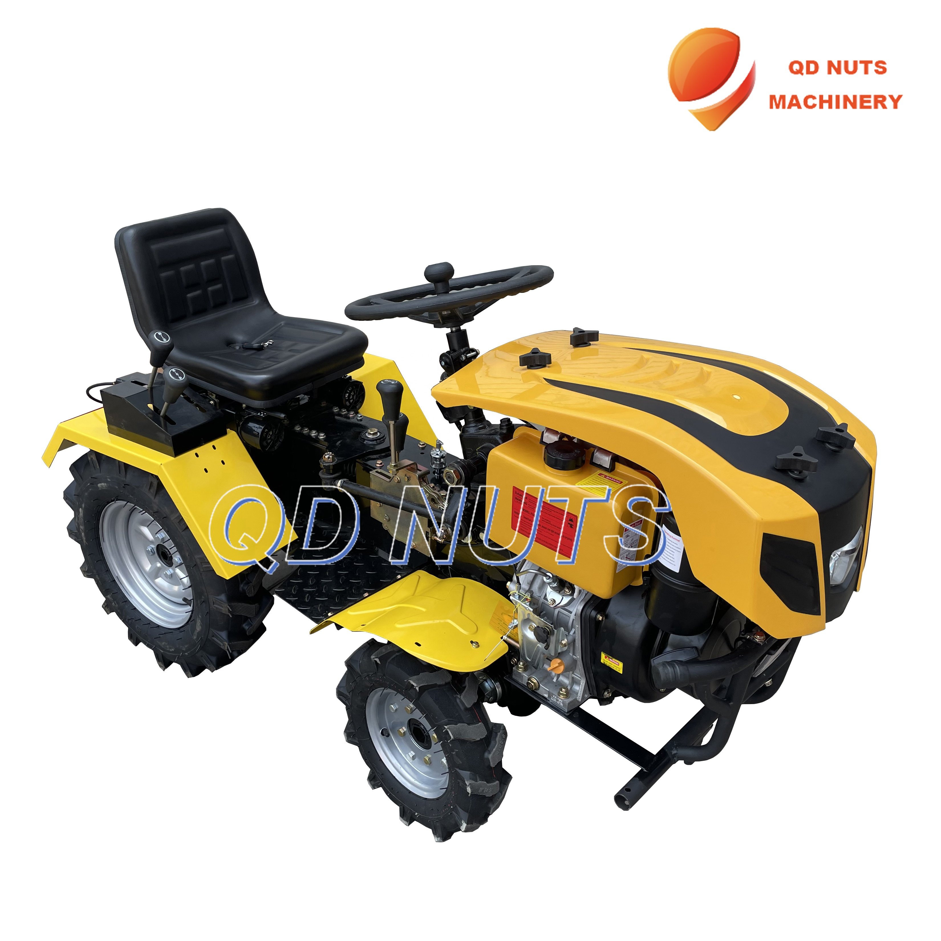 New Trend Popular Four Wheels Diesel Power Multipurpose Small Mini Garden Tractor for Sale CE 4*4