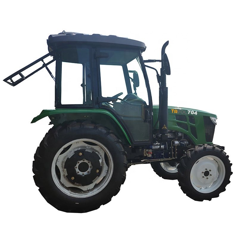 Agriculture Cab Farming Tractor with 50hp 60hp 70hp 80hp diesel Engine
