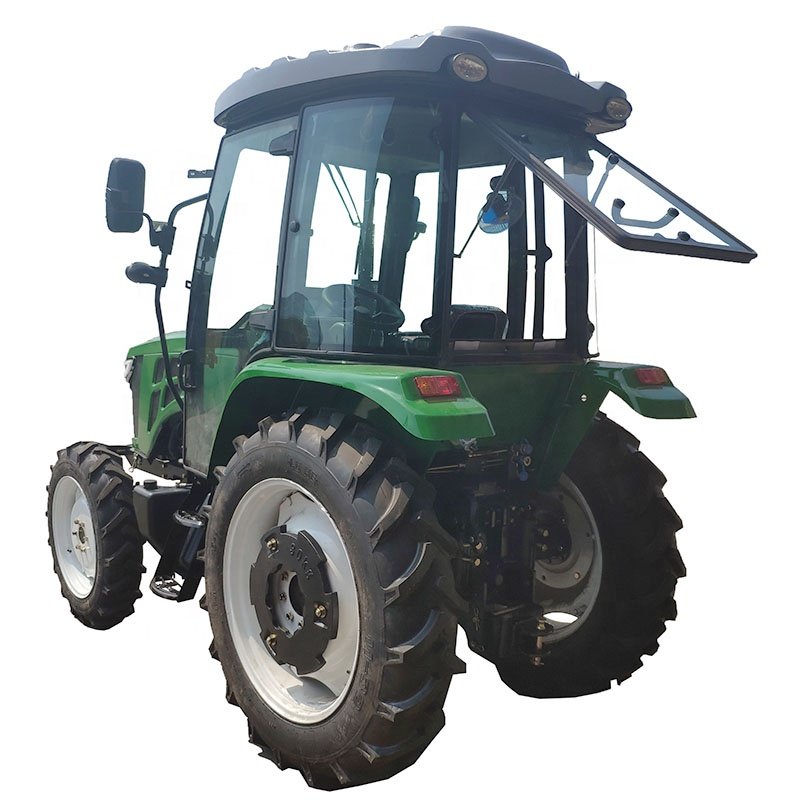Agriculture Cab Farming Tractor with 50hp 60hp 70hp 80hp diesel Engine