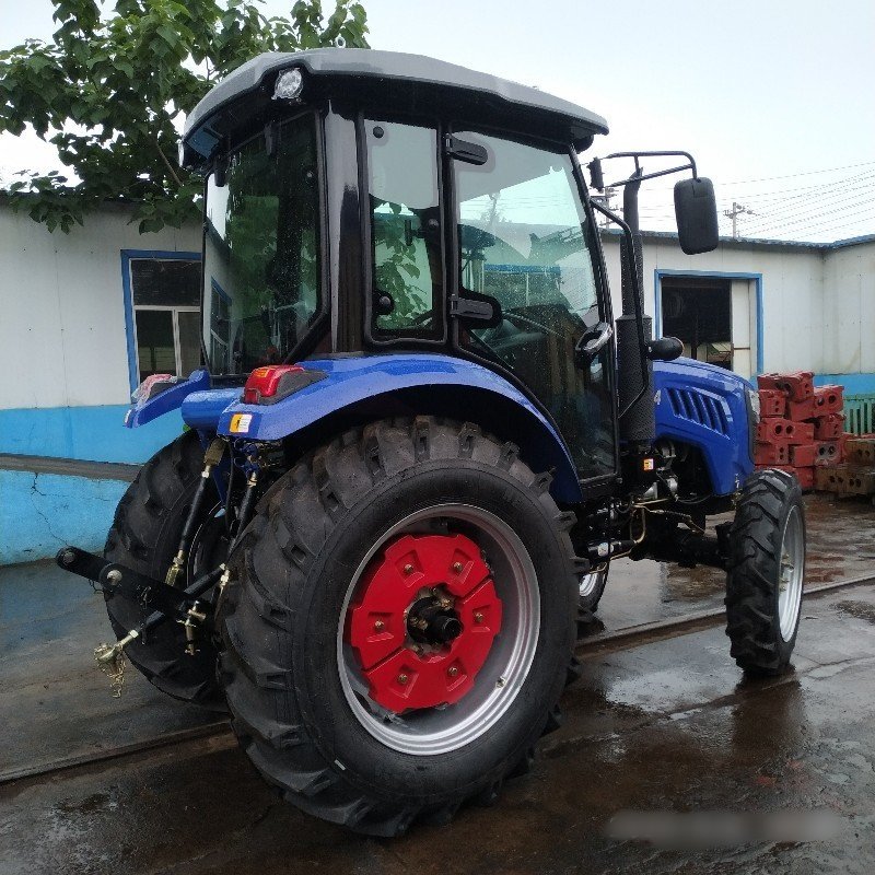 Free Shipping Agricultural 80hp 100hp 120hp 130hp 4x4 4wd Farm Tractor with Front Loader Compact Wheel for Sale Farming Machine