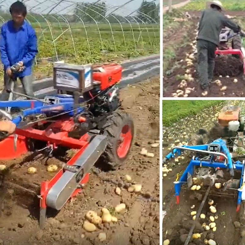 China Agriculture Mini Walk-behind Tractor 20hp Two Wheel Hand Walking Tractor