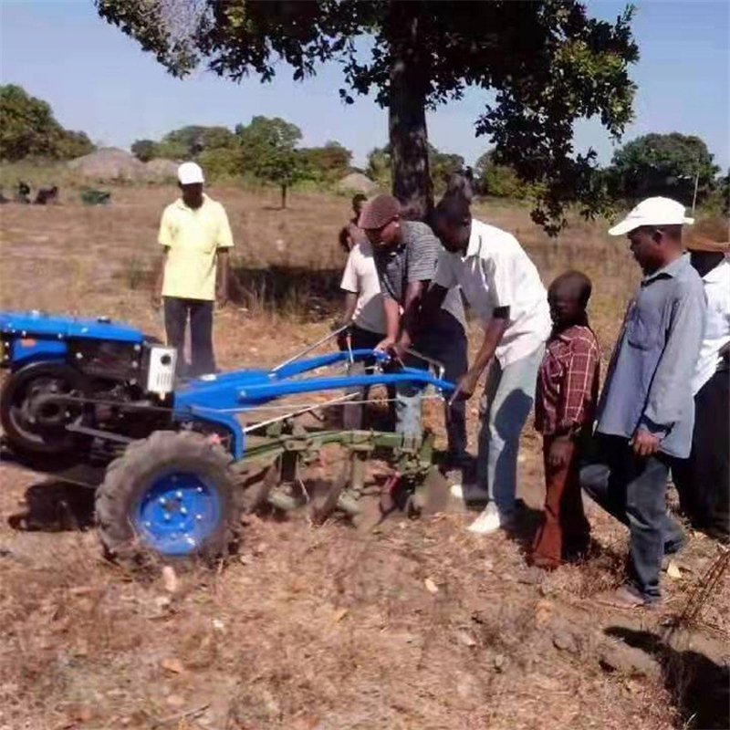China Agriculture Mini Walk-behind Tractor 20hp Two Wheel Hand Walking Tractor