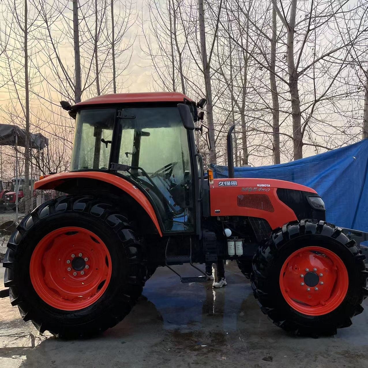 90% New Farming KUBOTA M954K 95HP Tractors Used KUBOTA Tractor