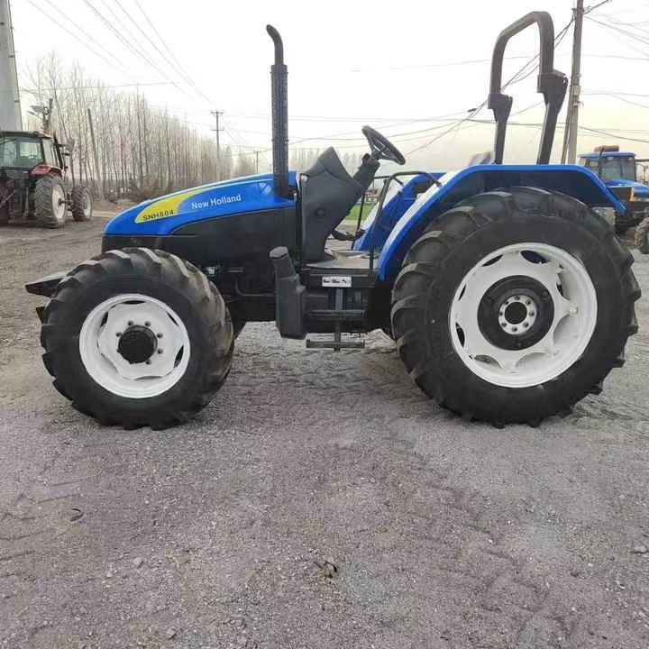 Compact Used Old New/ Holland Tractor 80HP 4WD Best Agriculture Tractors in Second Hand Agriculture Price for Sale