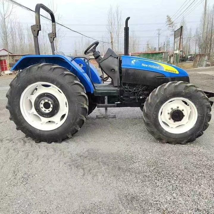 Compact Used Old New/ Holland Tractor 80HP 4WD Best Agriculture Tractors in Second Hand Agriculture Price for Sale