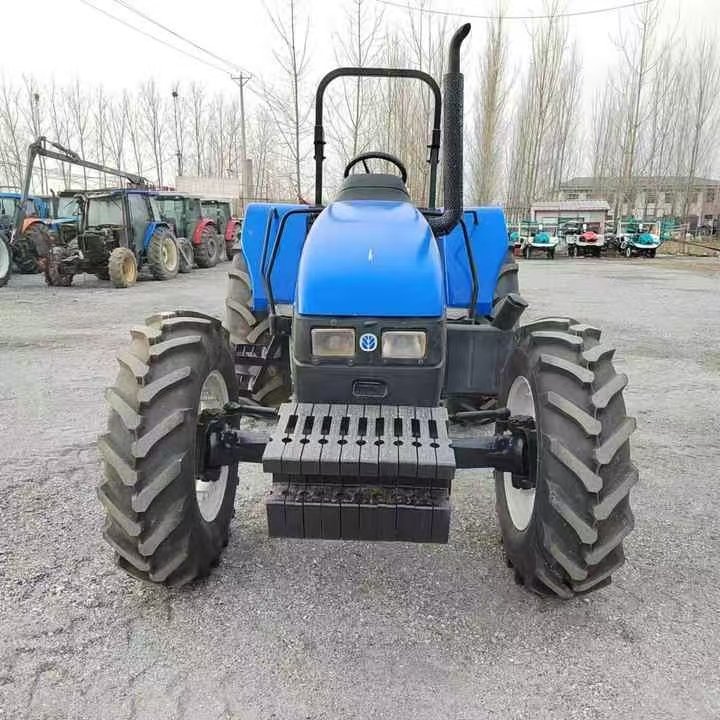 Compact Used Old New/ Holland Tractor 80HP 4WD Best Agriculture Tractors in Second Hand Agriculture Price for Sale