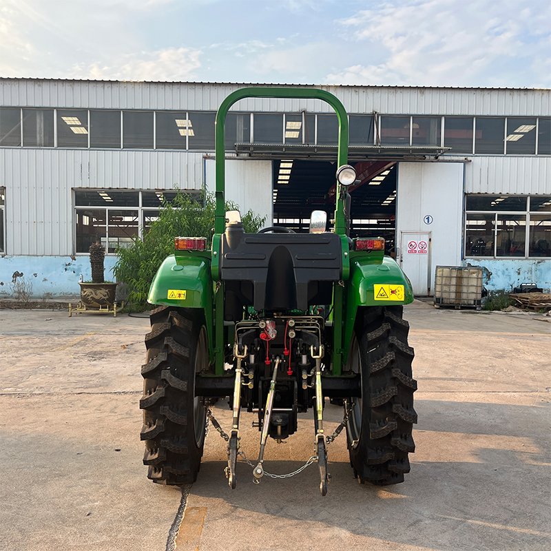 New 60hp 4x4 Rugged Farm Tractor Diesel Engine Mini Wheel Tractor Agriculture Featuring Gearbox Pump Motor Bearing Core