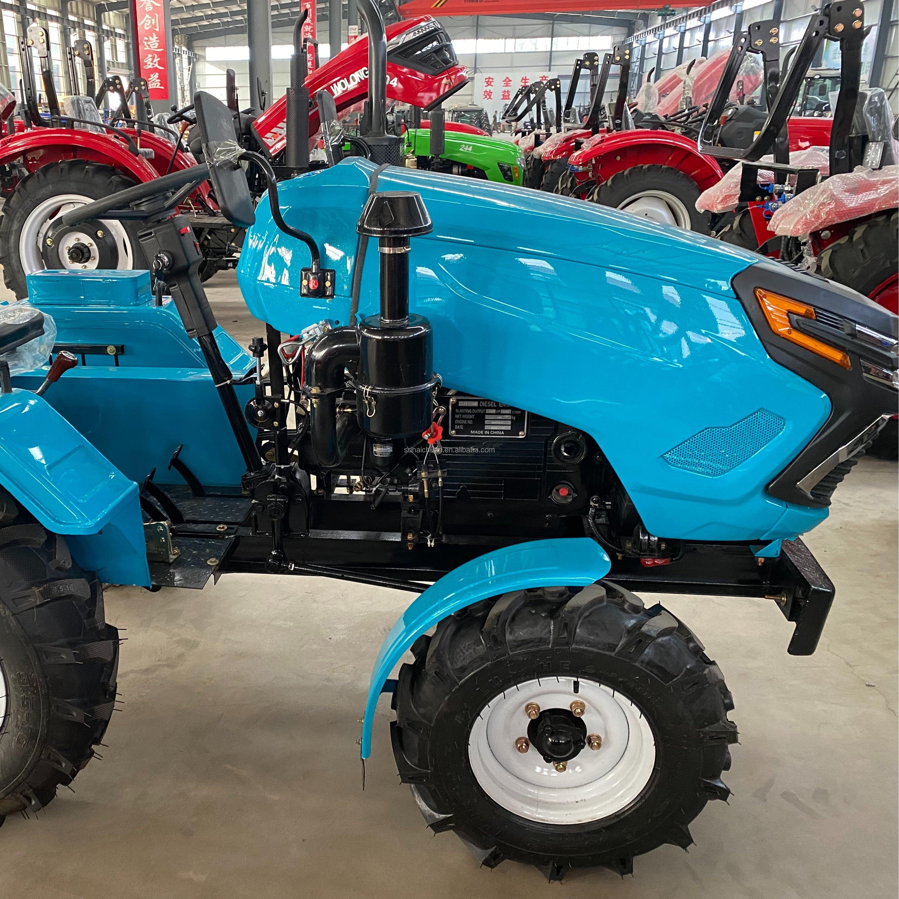 Farm Tractor Single Cylinder 25HP Factory Supply Direct Agricultural Tractor with Pto and Three-Point Suspension with CE and EPA