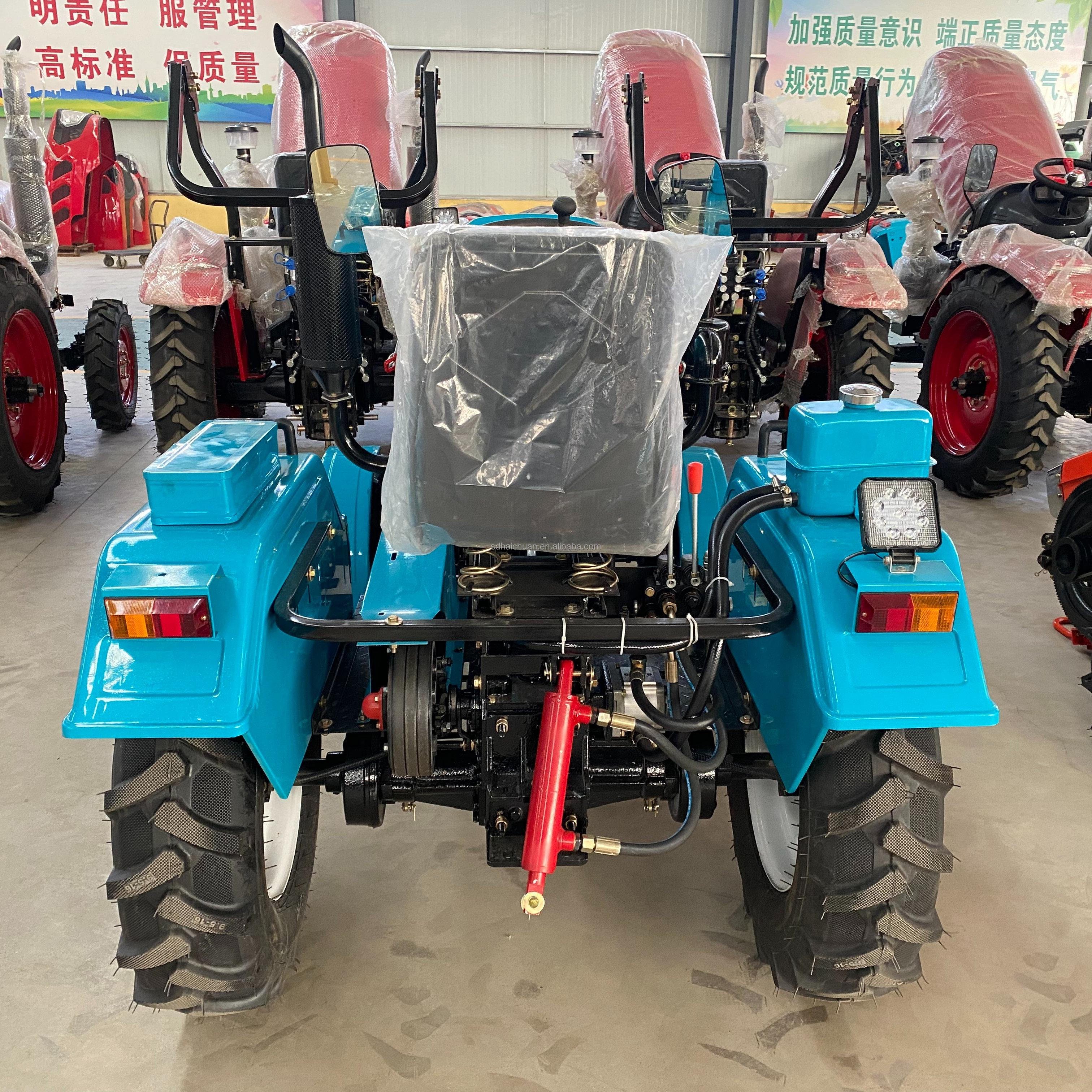 Farm Tractor Single Cylinder 25HP Factory Supply Direct Agricultural Tractor with Pto and Three-Point Suspension with CE and EPA