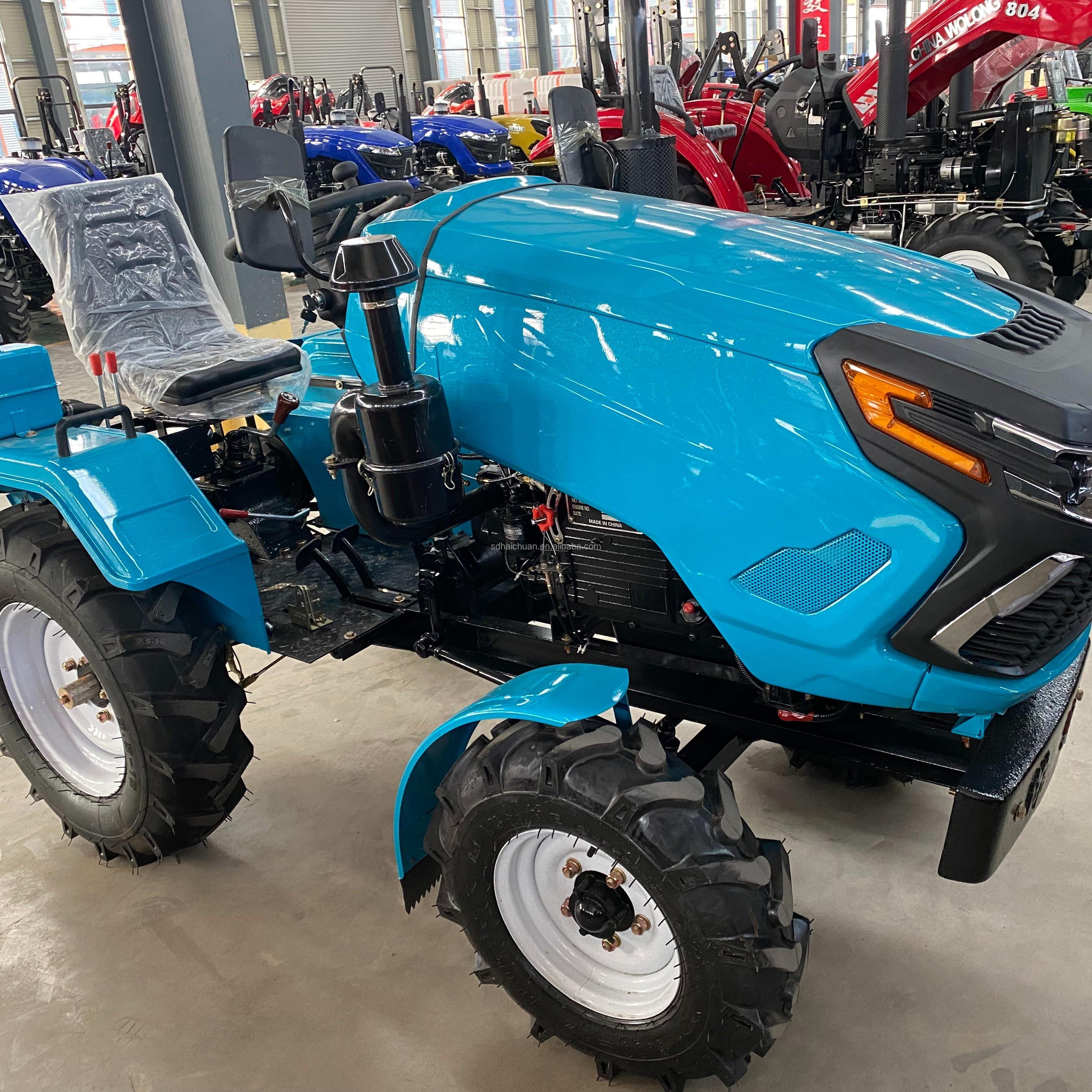 Farm Tractor Single Cylinder 25HP Factory Supply Direct Agricultural Tractor with Pto and Three-Point Suspension with CE and EPA