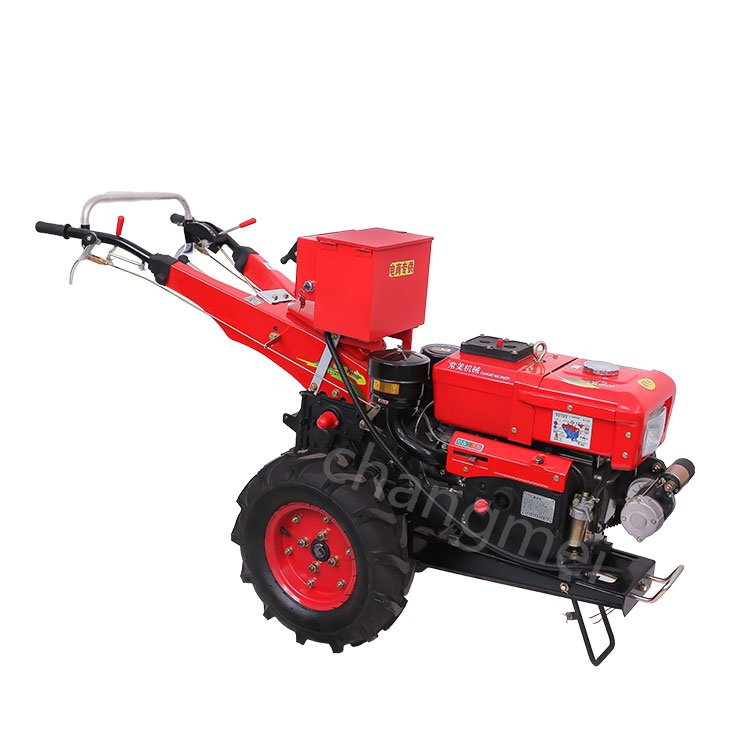 2 Wheel Diesel 20hp Power Tiller Walking Tractor 20hp Ploughs for Walking Tractor 20hp Motor Changmei Made in China