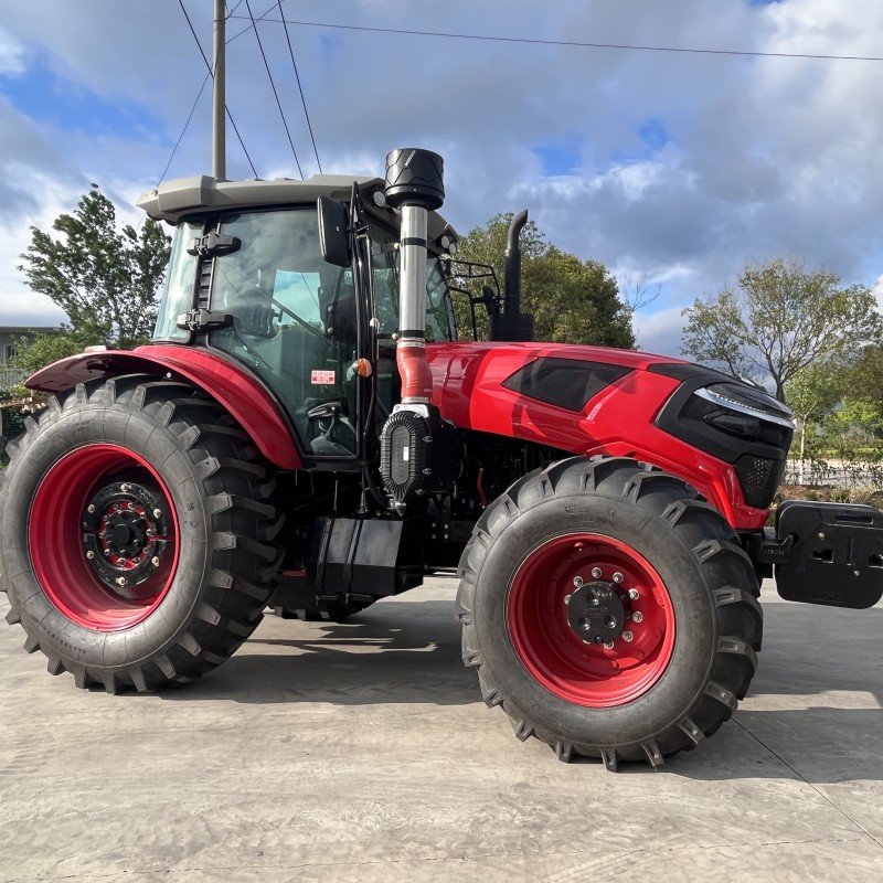 280HP 4X4 4WD Large Size Wheel Tractor Agricultural Farming Equipment with 16F+16R