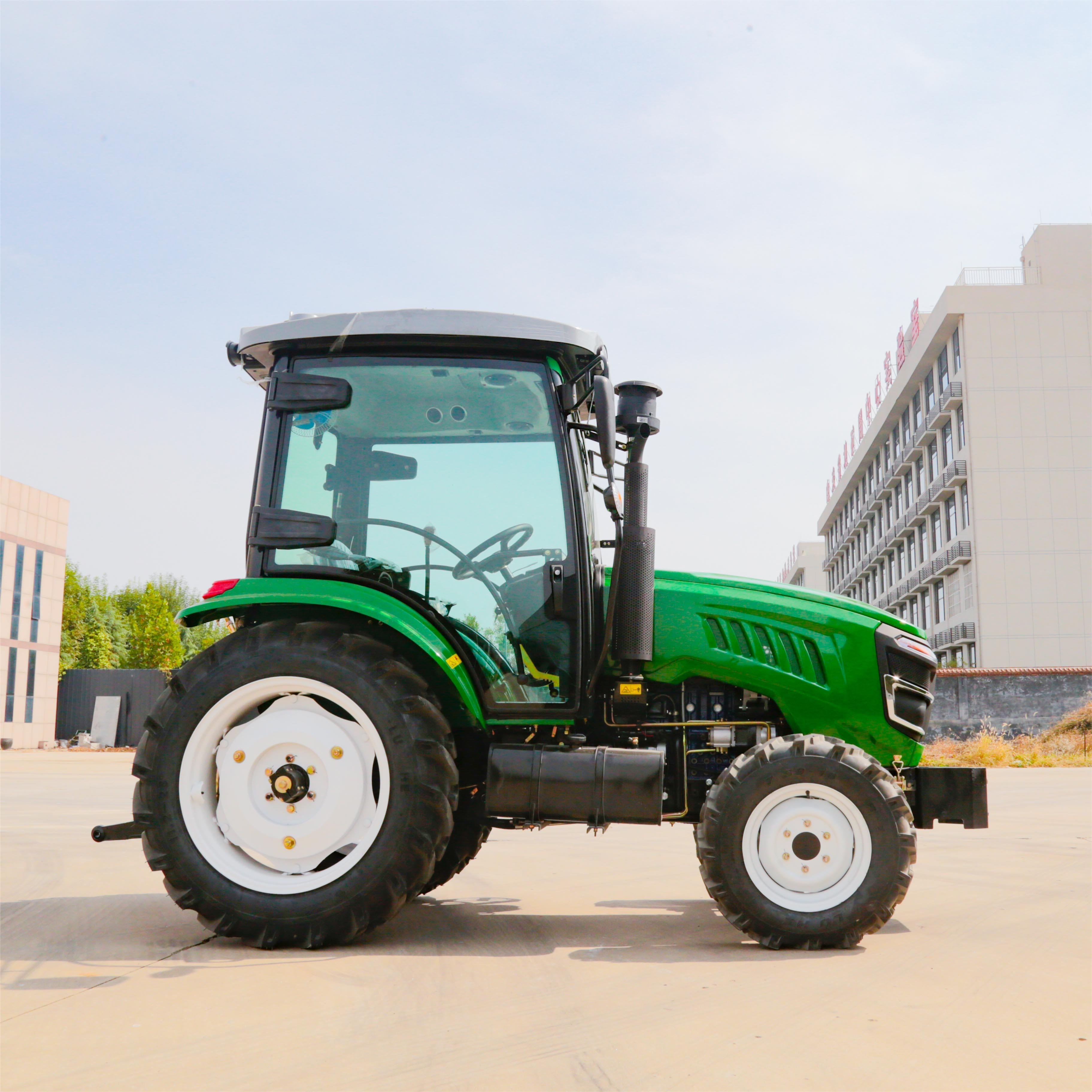 High Quality 120HP Multifunctional 4WD Agricultural Wheel Tractor Featuring Engine Motor Pump-Directly Manufacturer Hot Sale