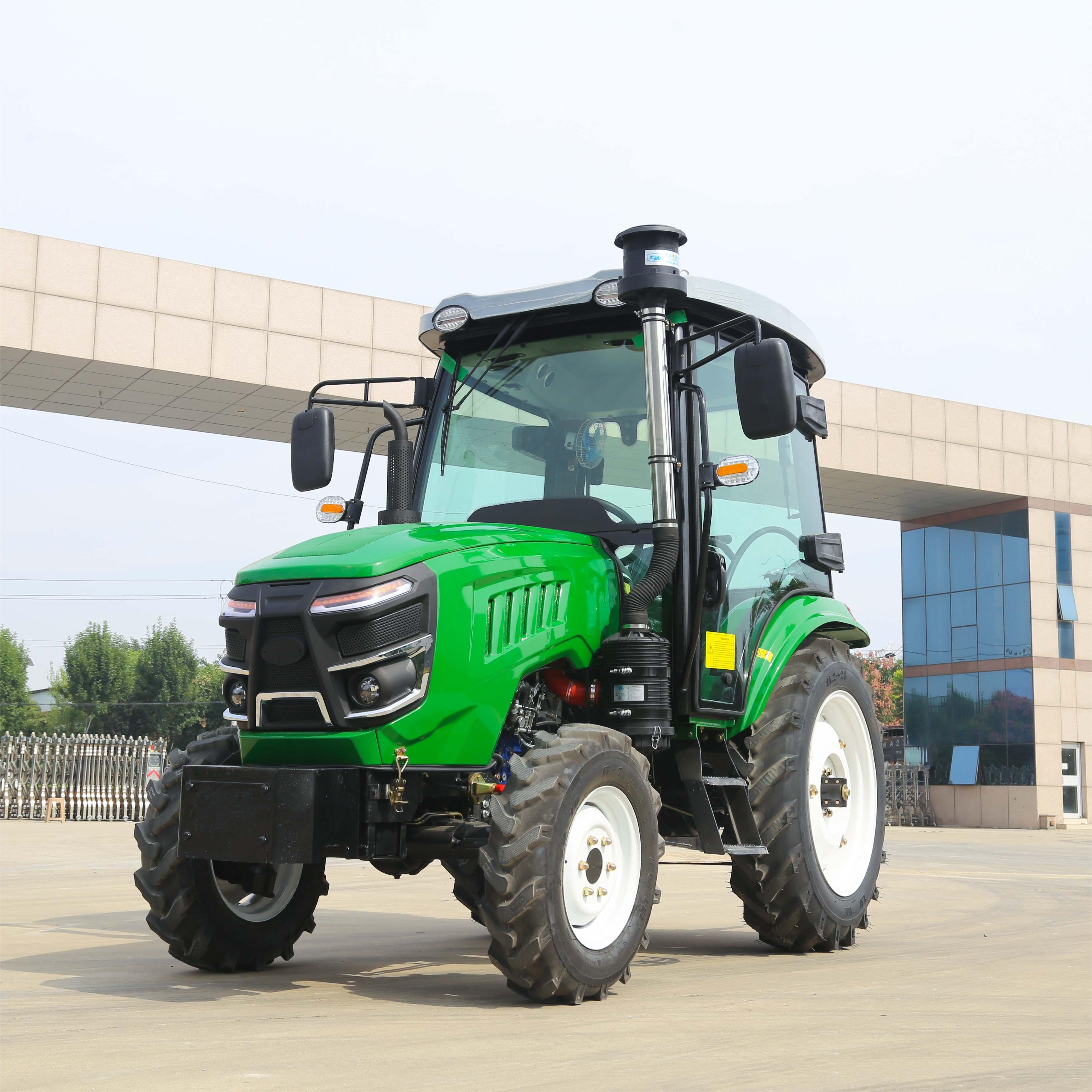 High Quality 120HP Multifunctional 4WD Agricultural Wheel Tractor Featuring Engine Motor Pump-Directly Manufacturer Hot Sale