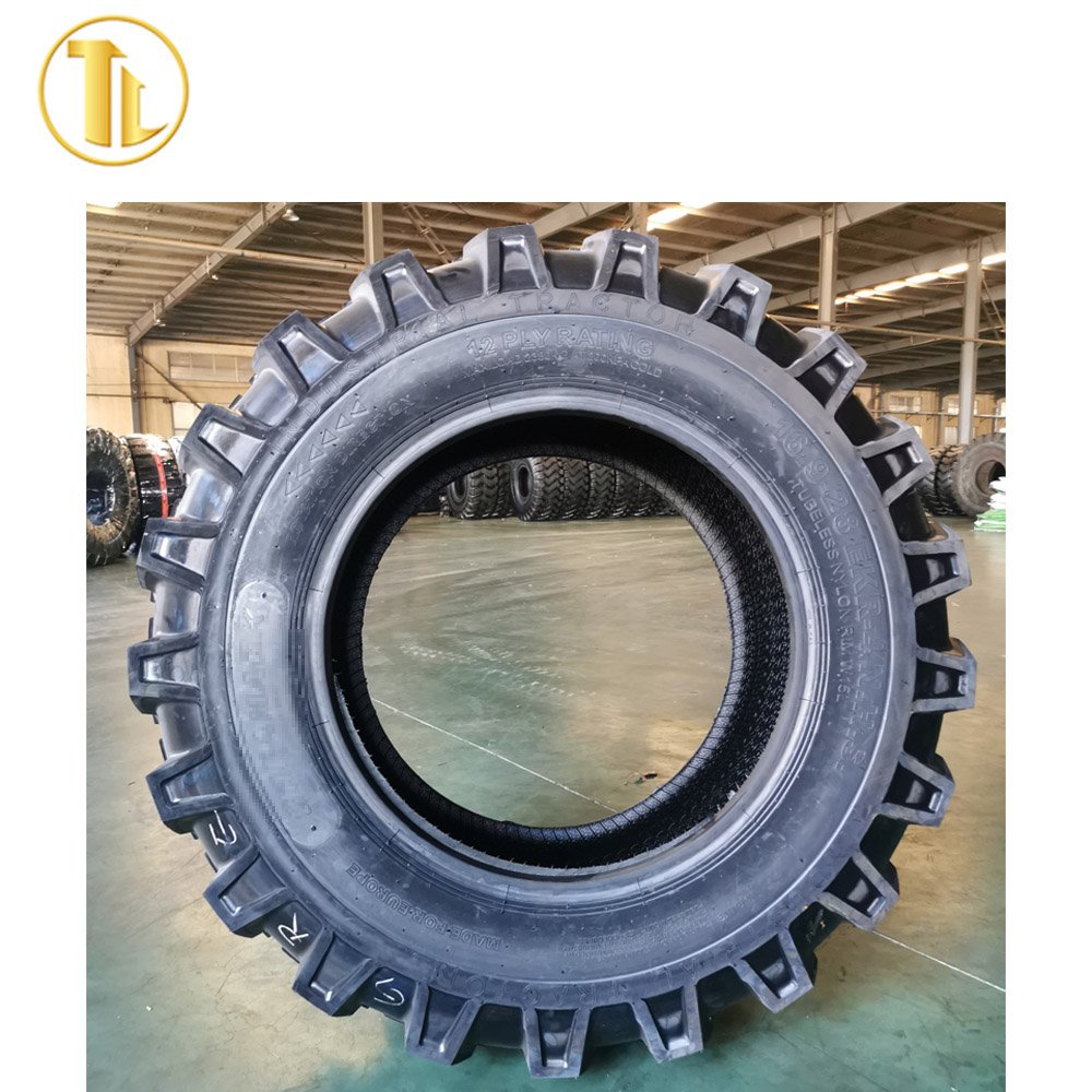 16.9-24 12.5/80-18 R4 Tractor Tire China Factory High Quality Backhoe Agricultural Tires