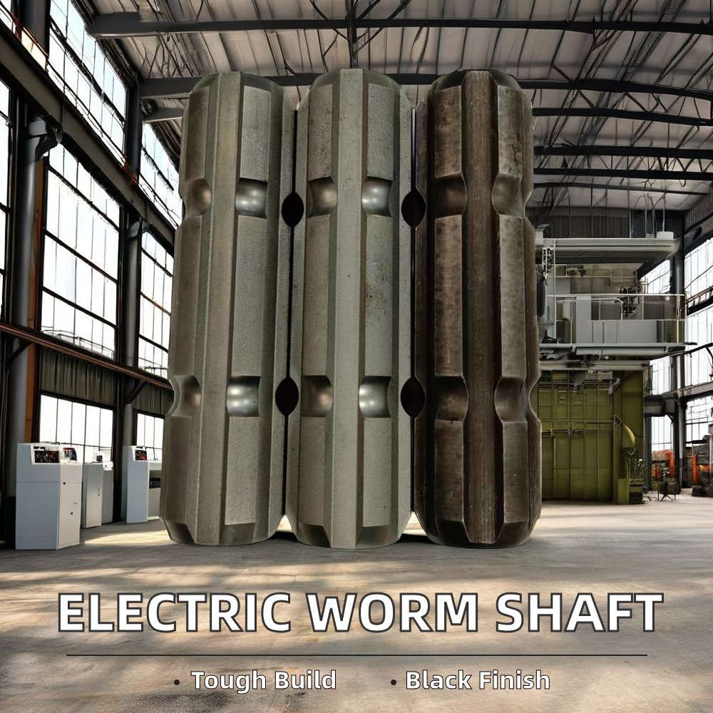 Used 15 Spline PTO Shaft Metal Parts with Gear Core Components New Electric Long Shaft Worm Shaft and Worm Wheel for Tractors