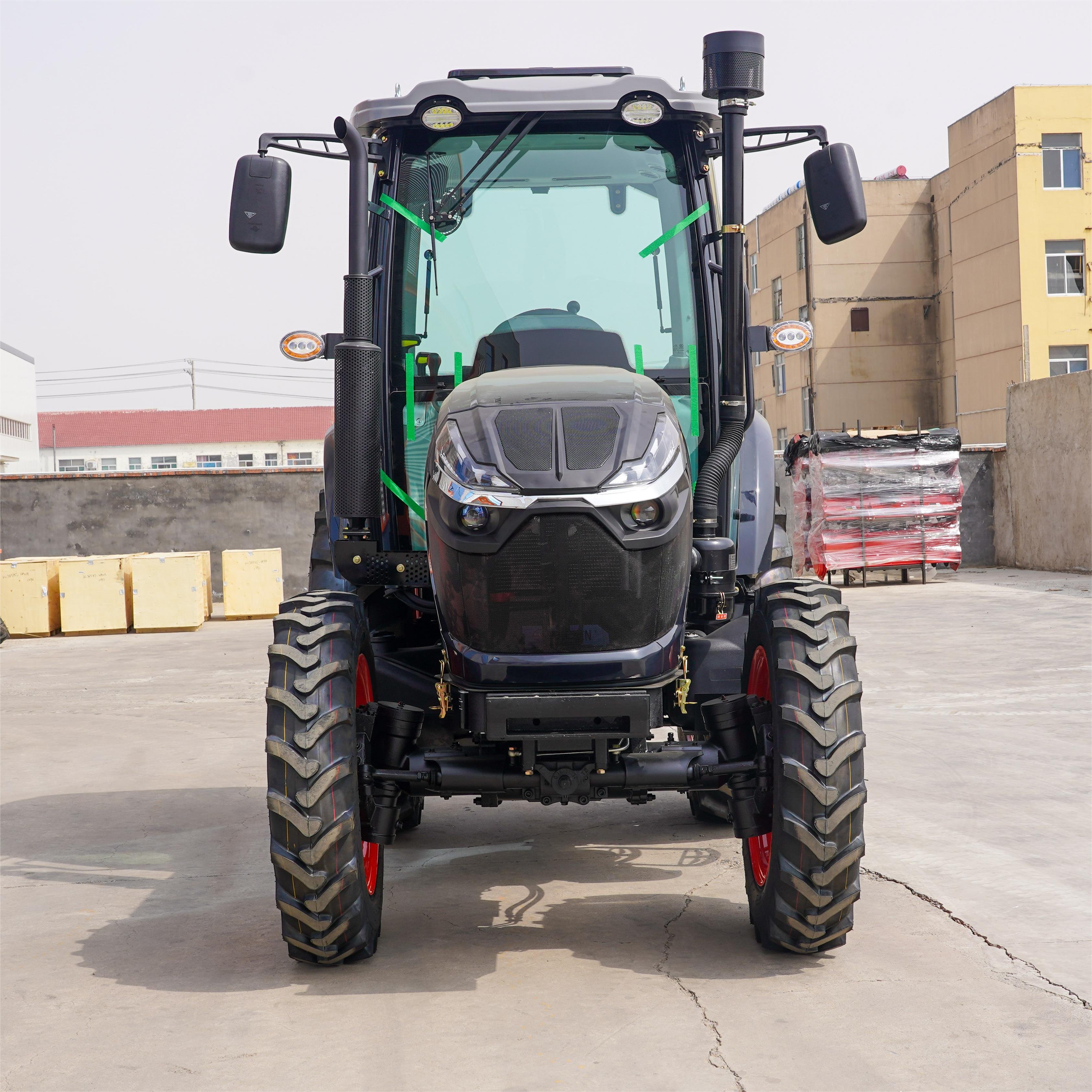 Cheap Mini Tractor 35hp 45hp 50hp Models Prices 65HP China Manufacturer High Used Farm Tractor Combine Harvester