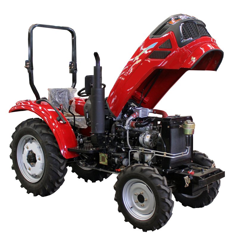 LAND Universal Tractor Agricultural Machinery Tractor 4wd 50hp 60hp 70hp 80hp 90hp 100hp Agricultural With Front End Bucket