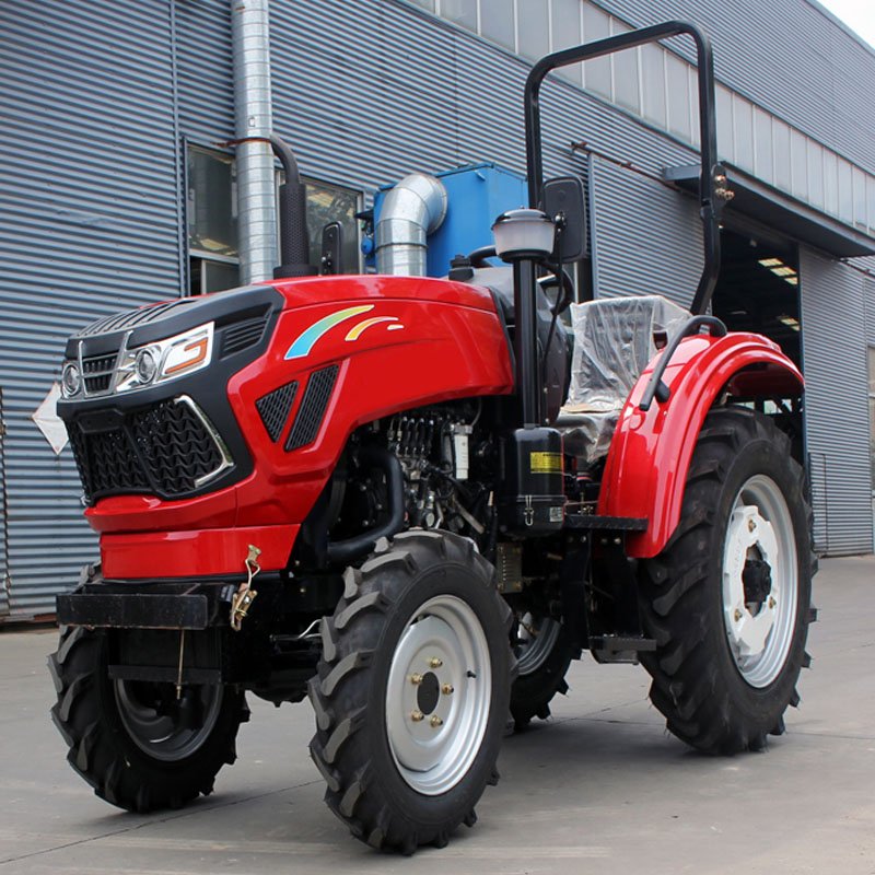 LAND Universal Tractor Agricultural Machinery Tractor 4wd 50hp 60hp 70hp 80hp 90hp 100hp Agricultural With Front End Bucket