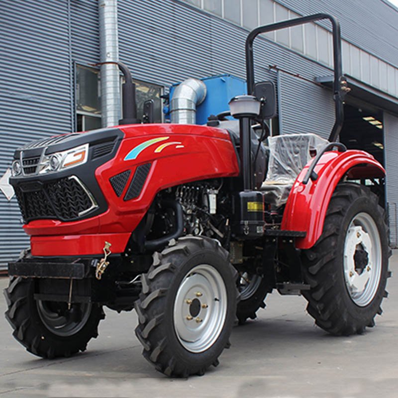 LAND Universal Tractor Agricultural Machinery Tractor 4wd 50hp 60hp 70hp 80hp 90hp 100hp Agricultural With Front End Bucket