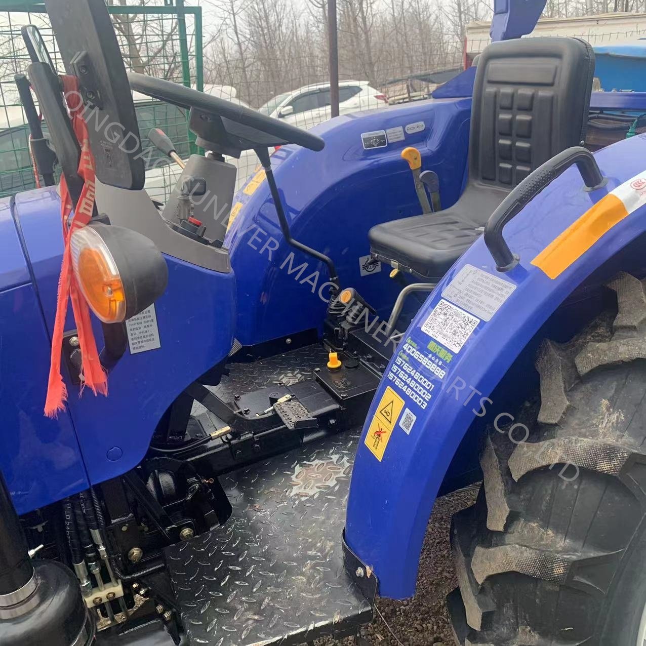 Foton Lovol 90HP 4WD Agriculture Farm Tractors with Front Loader