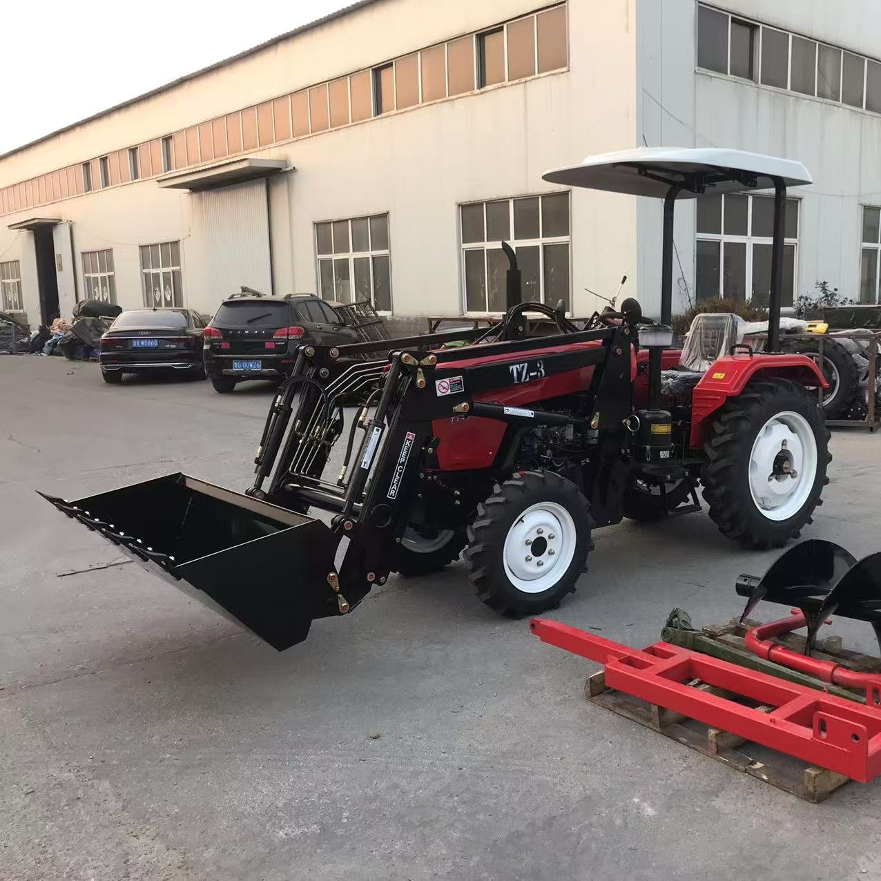 Farming Tractor Orchard Four-wheel Drive Rotary Cultivator Mini Farm 4wd Tractor